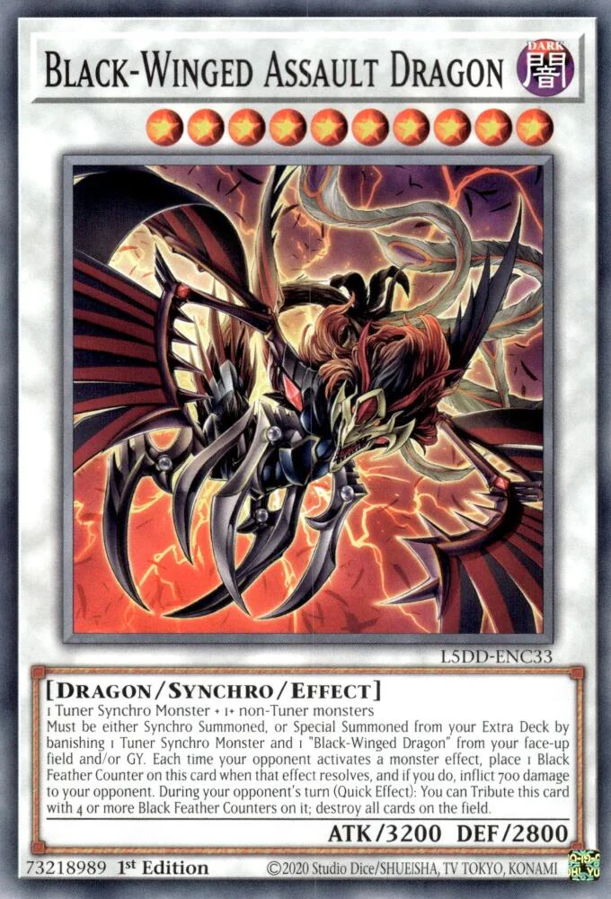 Black-Winged Assault Dragon