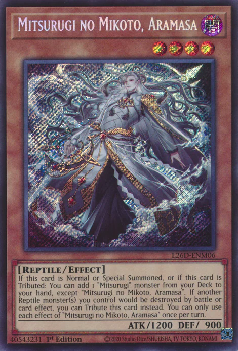 Mitsurugi no Mikoto, Aramasa