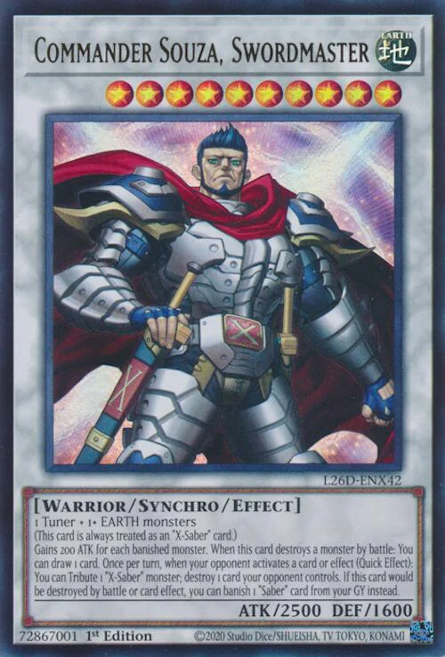Commander Souza, Swordmaster