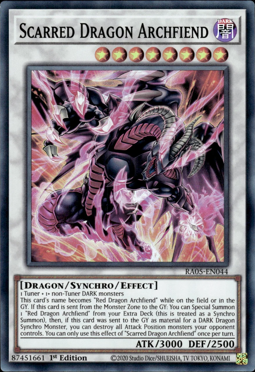 Scarred Dragon Archfiend