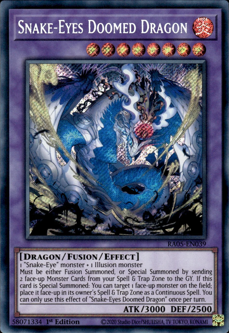 Snake-Eyes Doomed Dragon