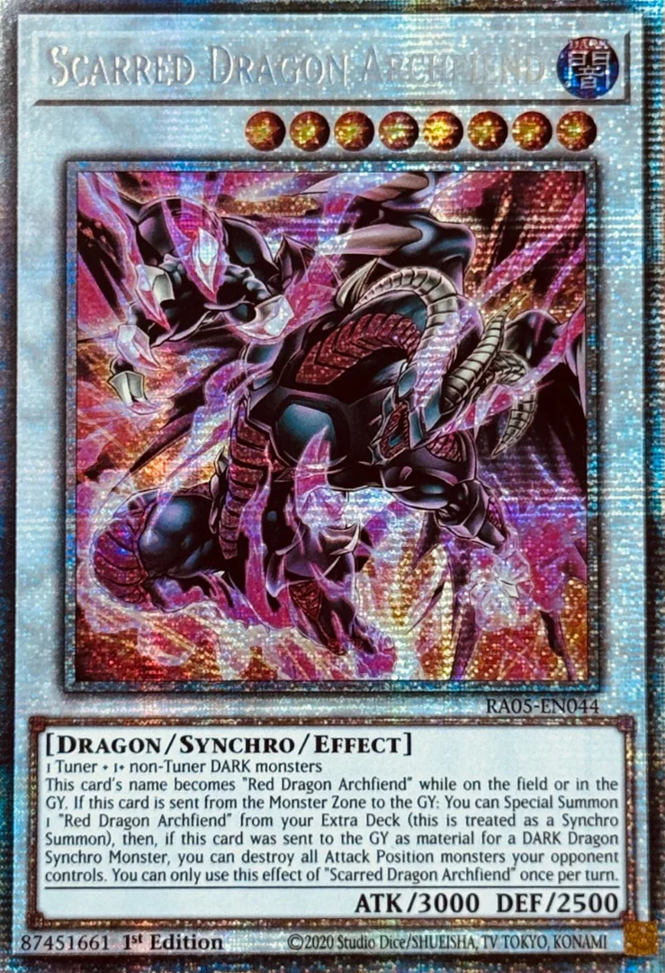 Scarred Dragon Archfiend