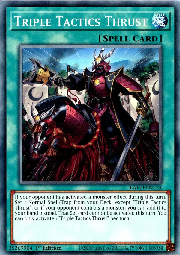 Triple Tactics Thrust