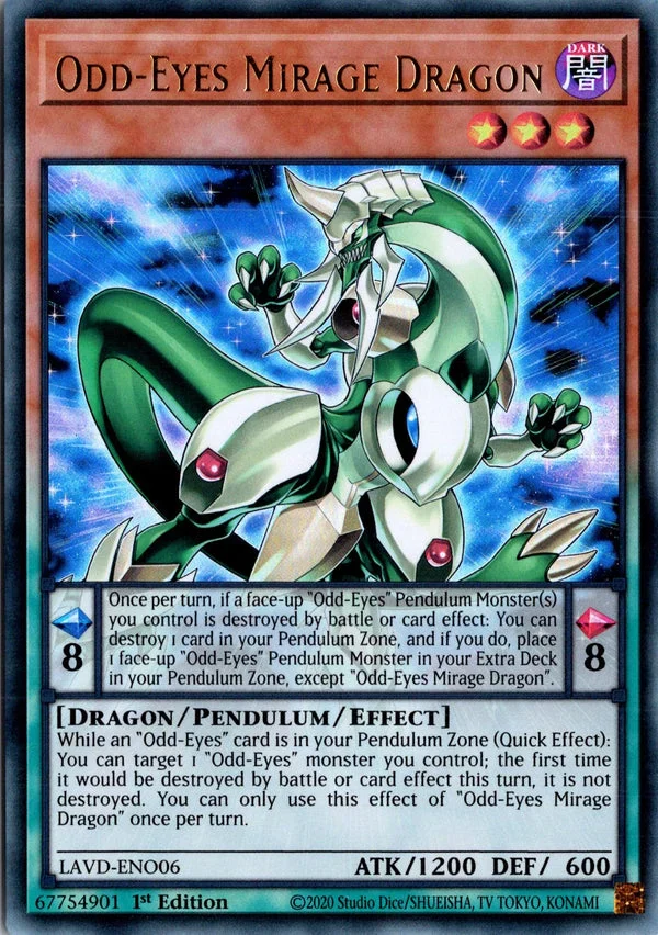 Odd-Eyes Mirage Dragon