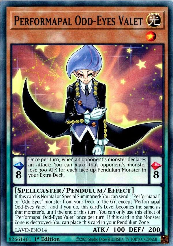 Performapal Odd-Eyes Valet