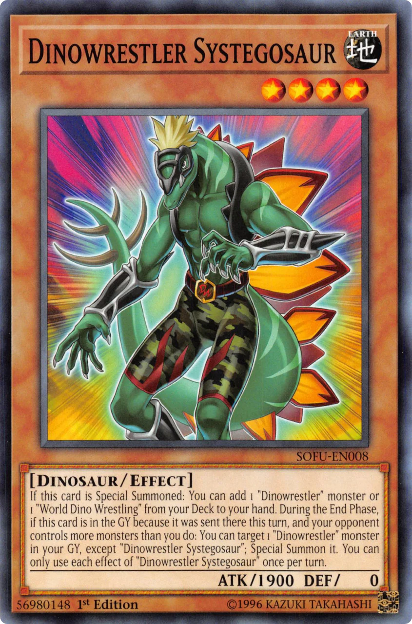 Dinowrestler Systegosaur