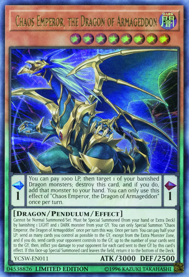 Chaos Emperor, the Dragon of Armageddon