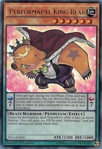 Performapal King Bear