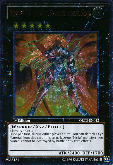 Number 12: Crimson Shadow Armor Ninja
