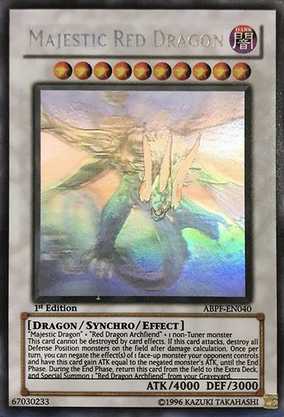 Majestic Red Dragon