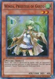 Winda, Priestess of Gusto