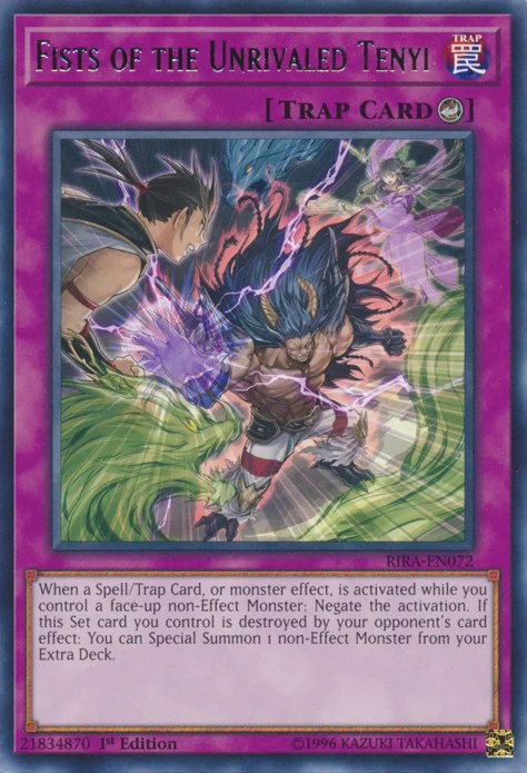 Fists of the Unrivaled Tenyi
