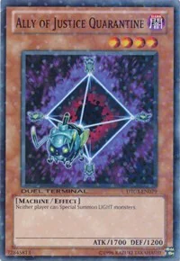Ally of Justice Quarantine